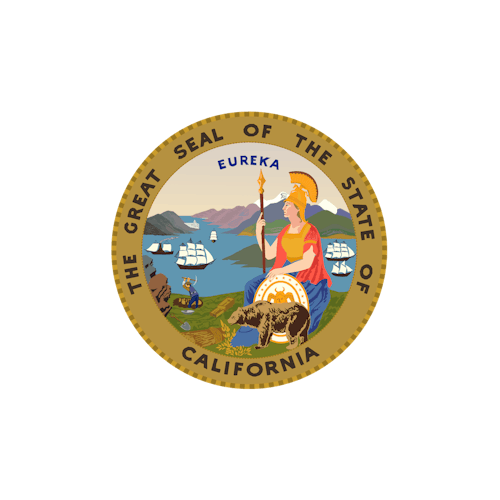  The Great Seal of the State of California logo 