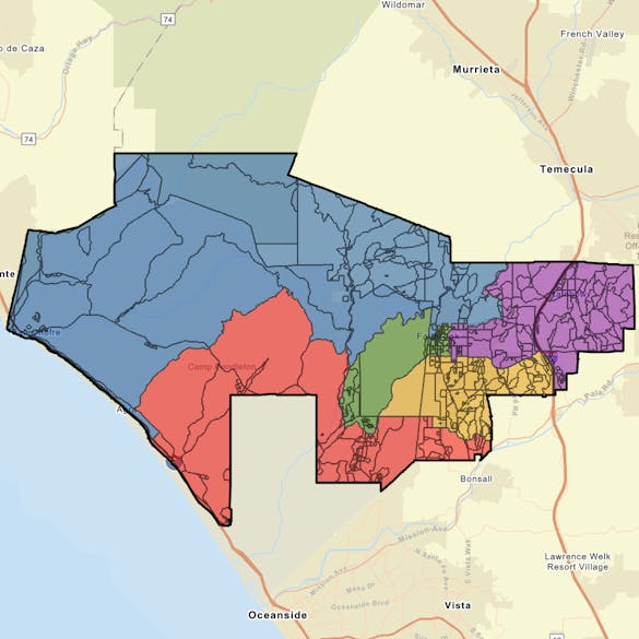 Fallbrook Union High | DRAFT MAPS